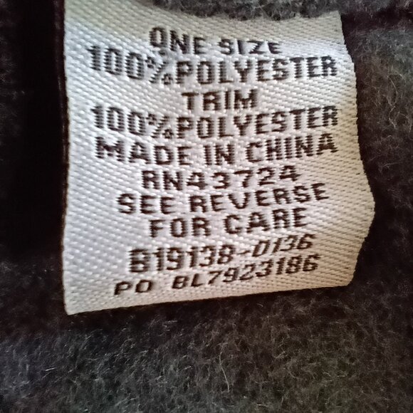 LE MODA Women's Warm Winter Hooded Cape Coat Grey White ONE SIZE Cozy Faux Fur - Picture 5 of 5